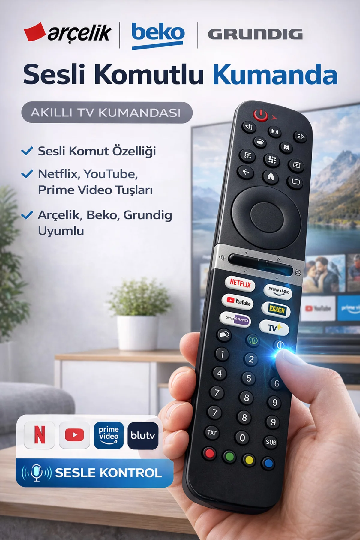 Rc5103 Led Tv Kumandası