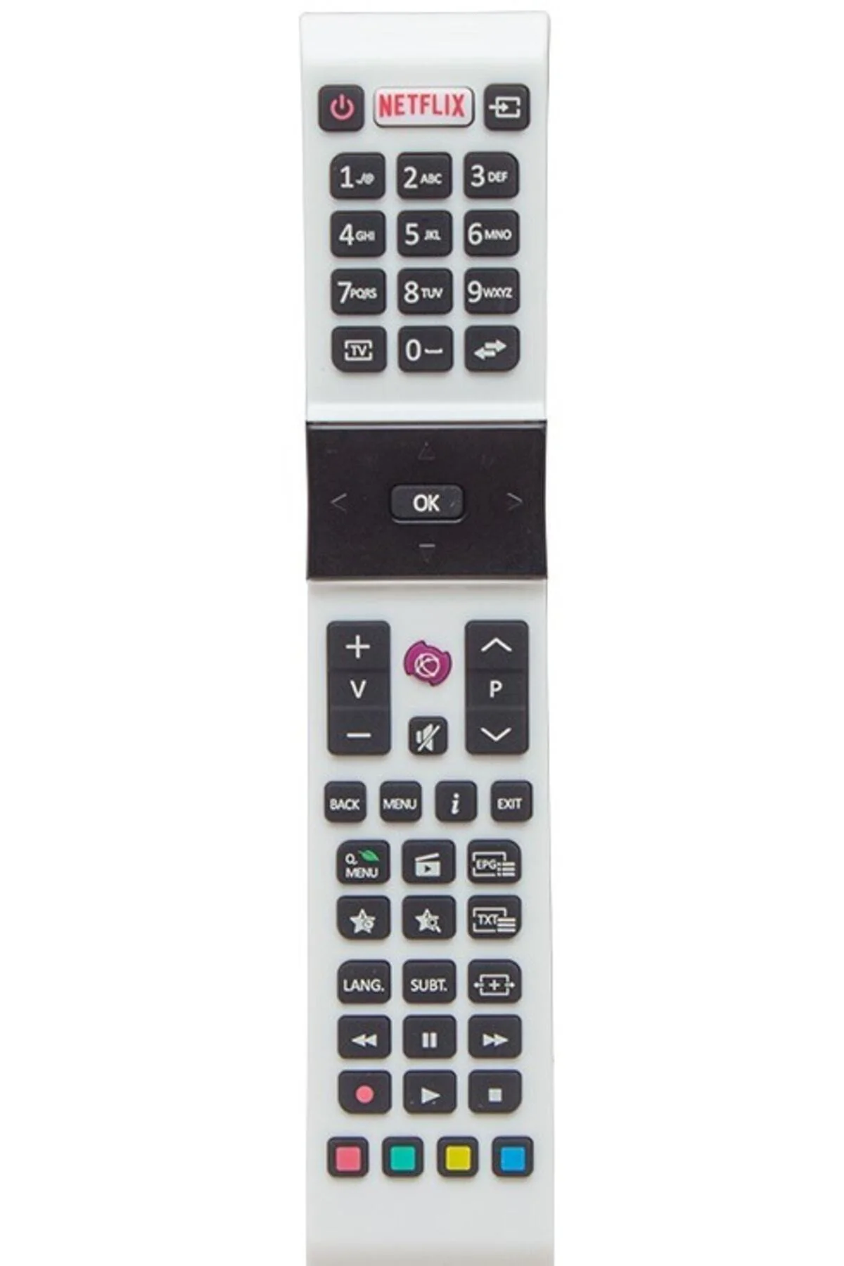 Rca49130 Beyaz Netflix Tuşlu Lcd Led Tv Kumandası Rca49130 Beyaz Netflix Tuşlu Lcd Led Tv Kumandası