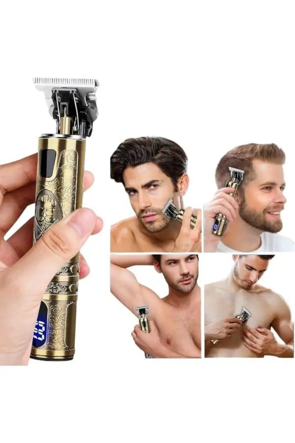 RD 378 Çizik Tıraş Makinesi Seti Dijital