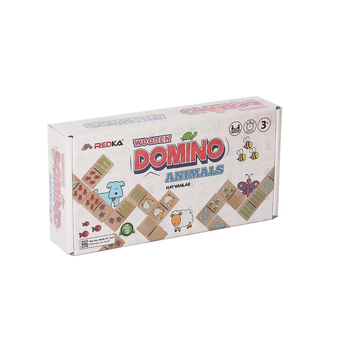 RD5648 Ahşap Domino Animals -Redka RD5648 Ahşap Domino Animals -Redka
