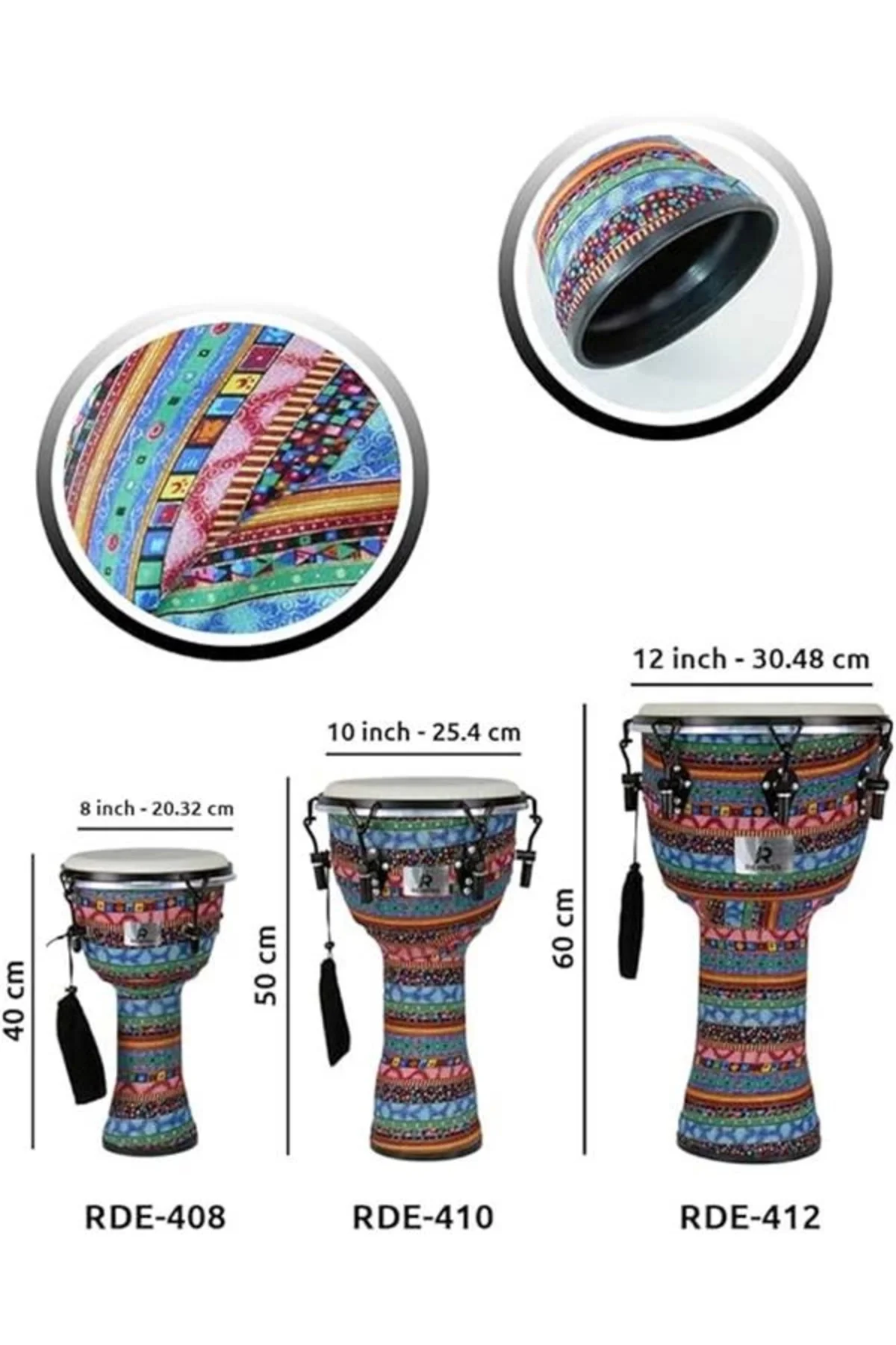 RDE-408 Afrika Çalgısı 8'' (İnch) Djembe