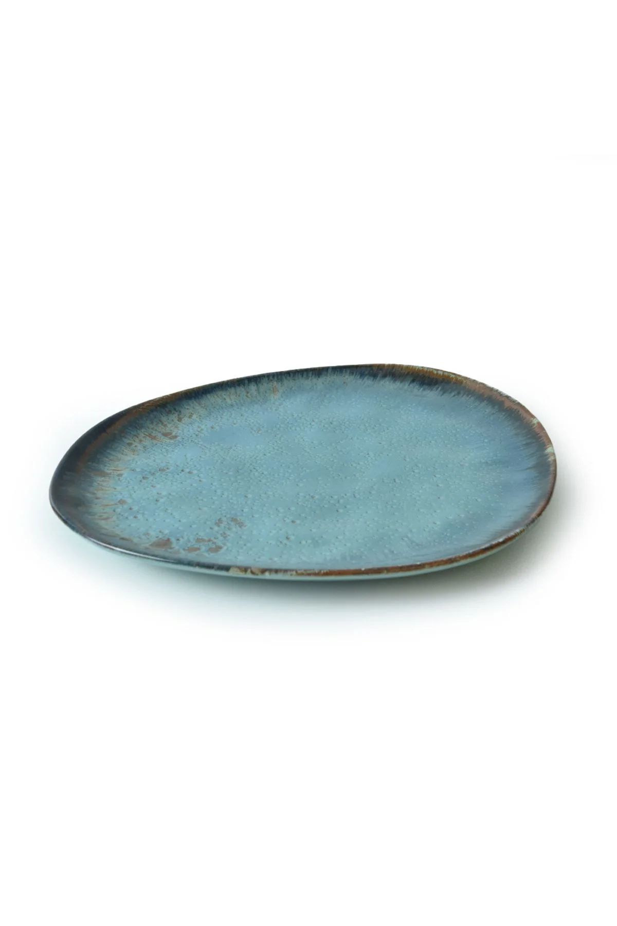 Reaktif Turkuaz Trior Pasta Tabağı 23 Cm 6 Adet 19013