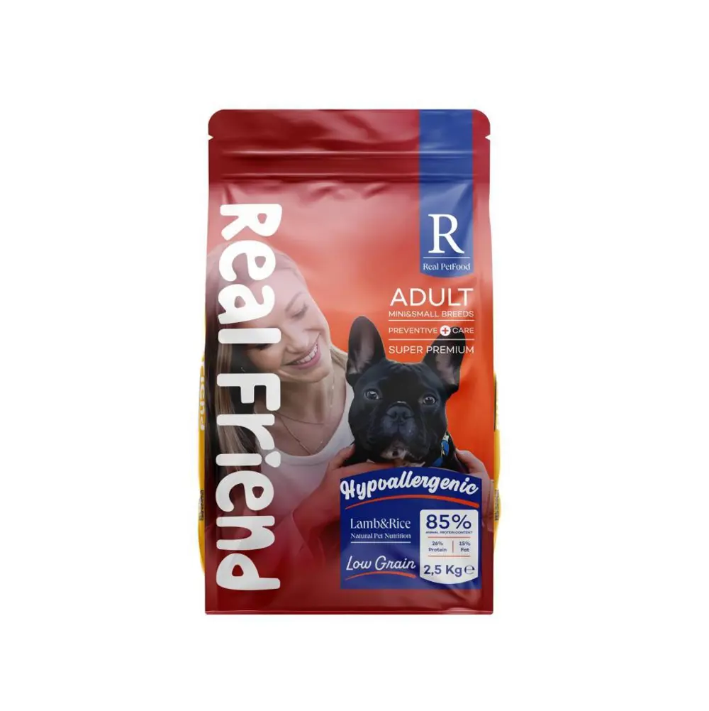 Real Friend Joint Care Hypoallergenic Mini&Small Lamb&Rice 26/15 