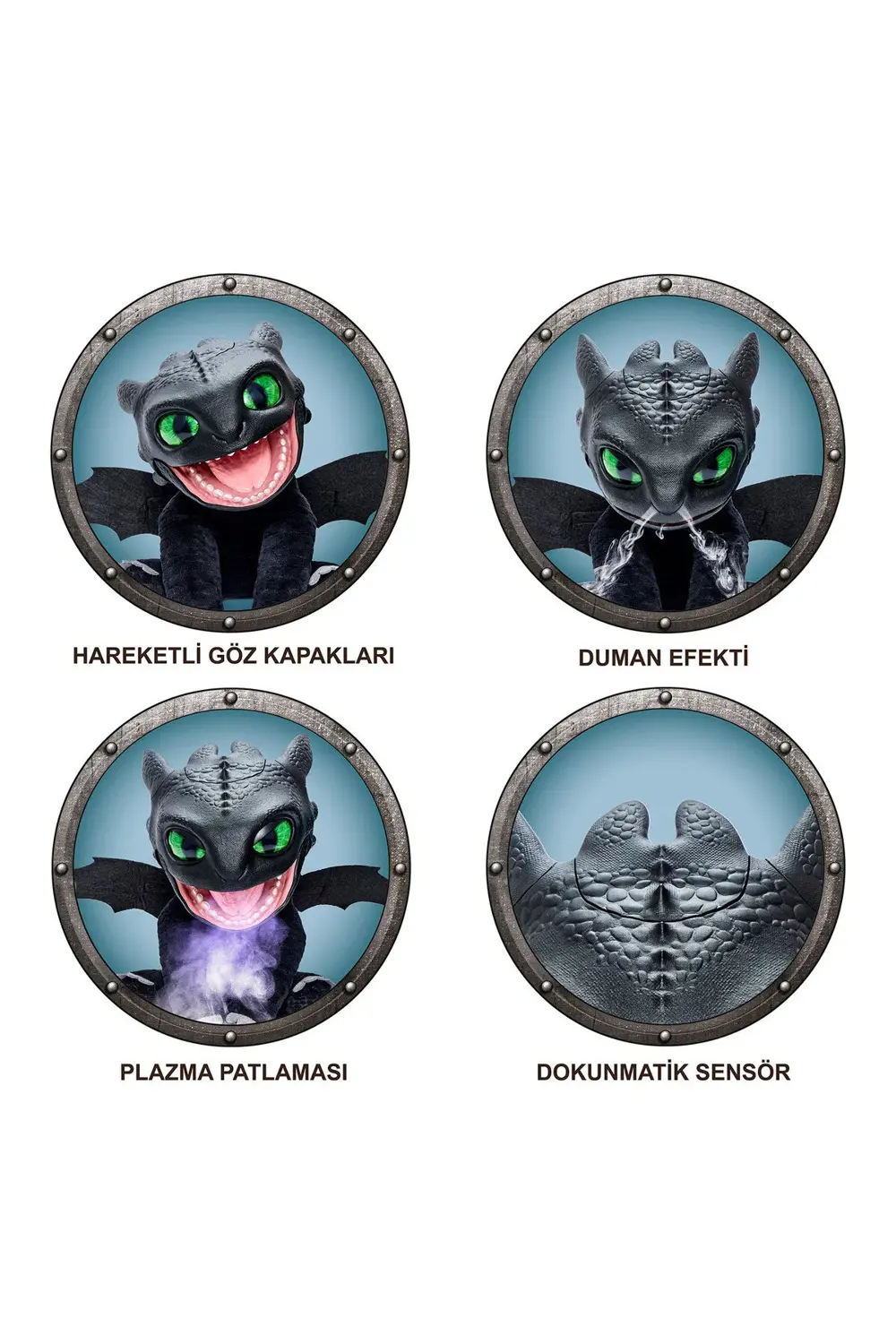 Real FX Dişsiz 30 cm Elektronik Kukla