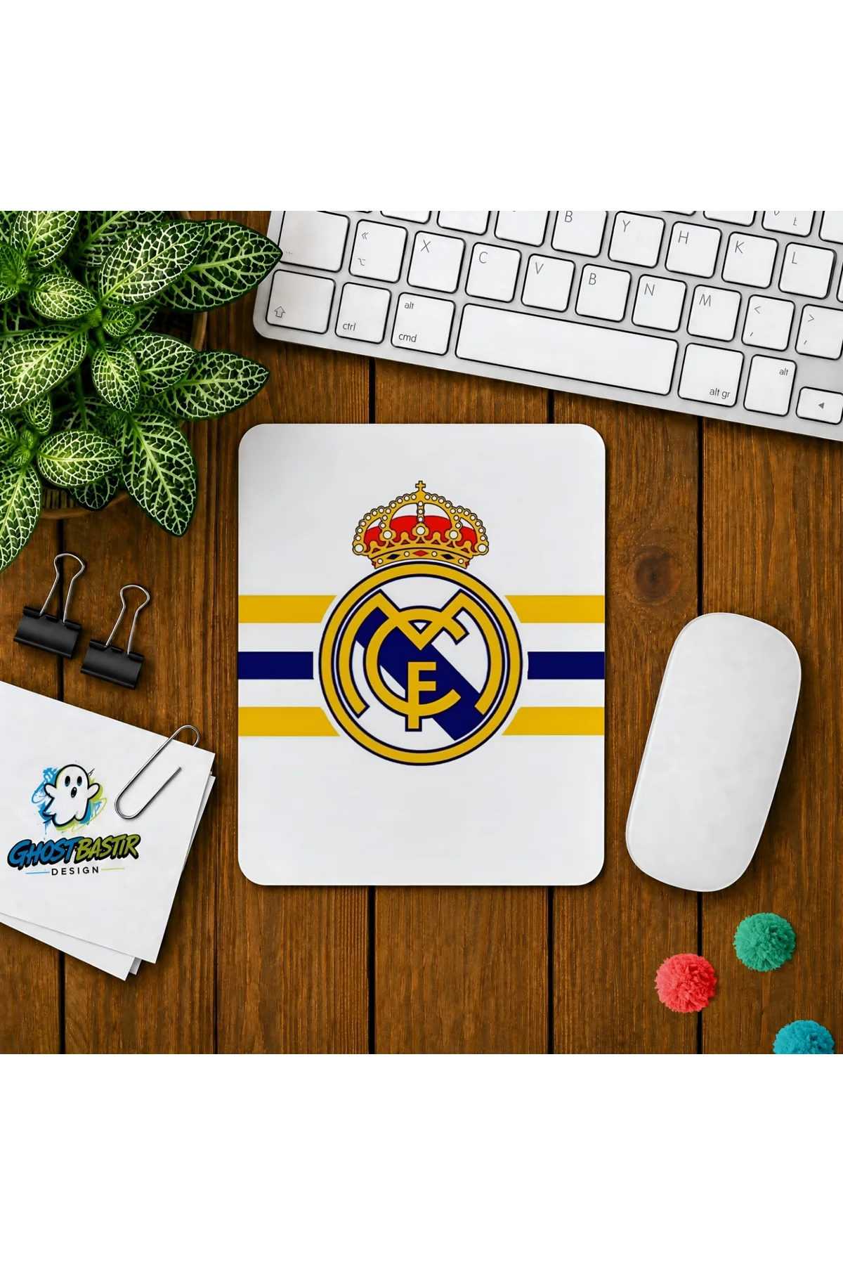 Real Madrid Baskılı Oyuncu Mousepad 0263