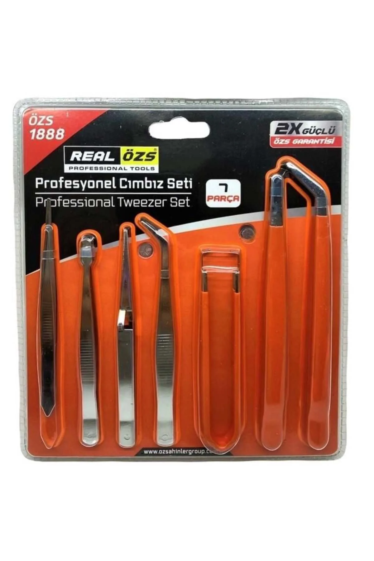 Real Özs 1888 Profesyonel Cımbız Seti 7 Parça