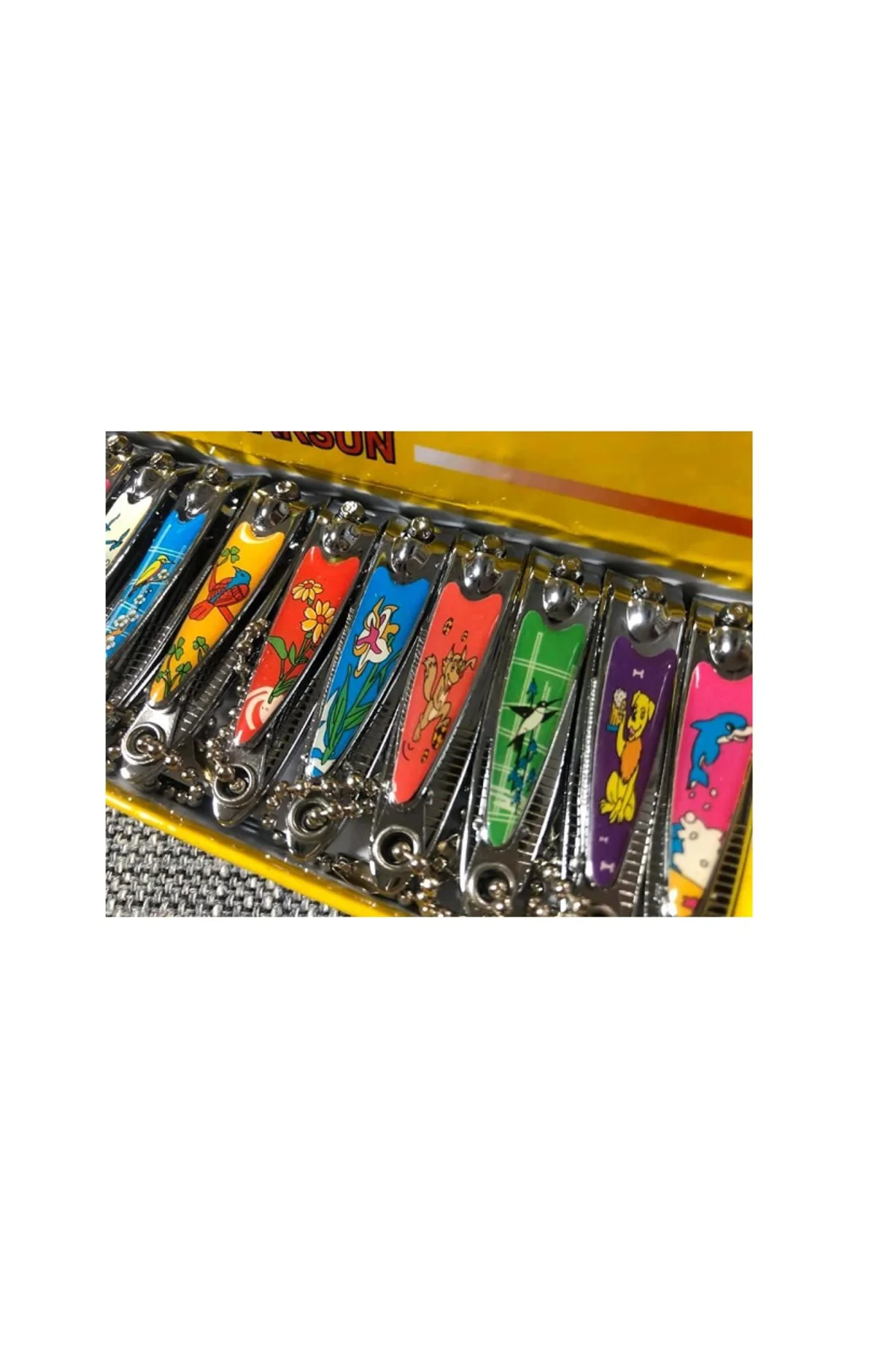 REAL Renkli 24' Lü Tırnak Makası