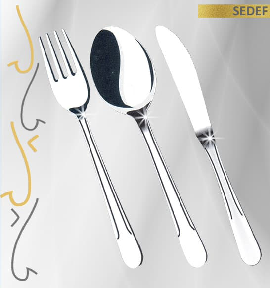 Real  Sedef Yemek Kaşık 2,5 Mm ( 12 Li )