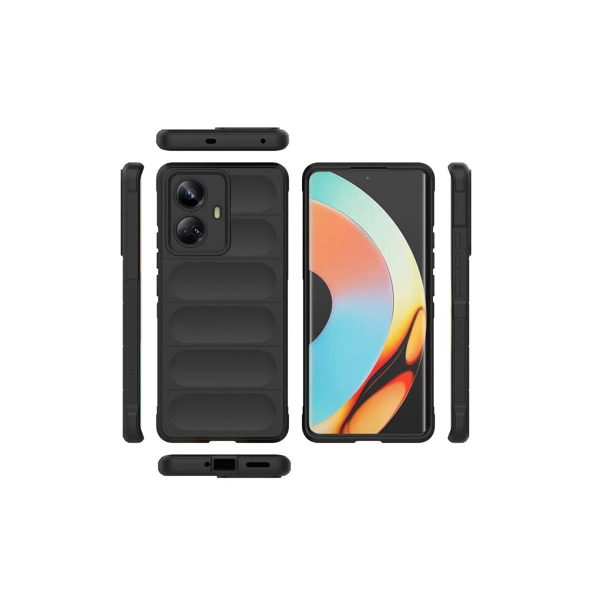 Realme 10 Pro 5g Kılıf Optimum Silikon - Sky Blue Realme 10 Pro 5g Kılıf Optimum Silikon - Sky Blue