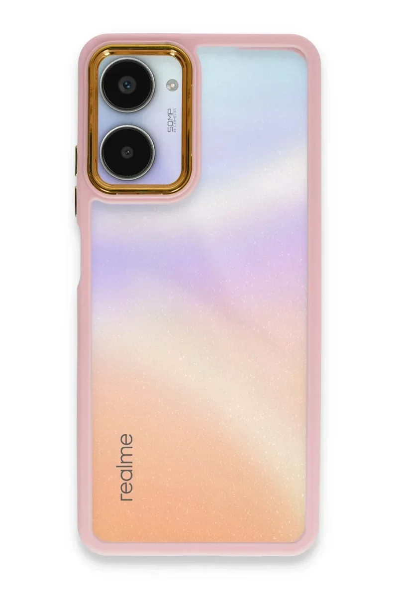 Realme 10 Pro 5G Kılıf Dora Kapak - Pudra