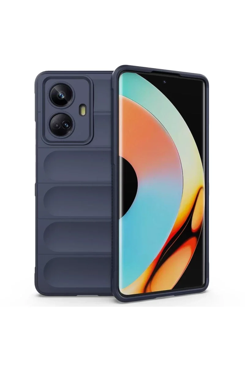 Realme 10 Pro 5G Kılıf Optimum Silikon - Lacivert Realme 10 Pro 5G Kılıf Optimum Silikon - Lacivert