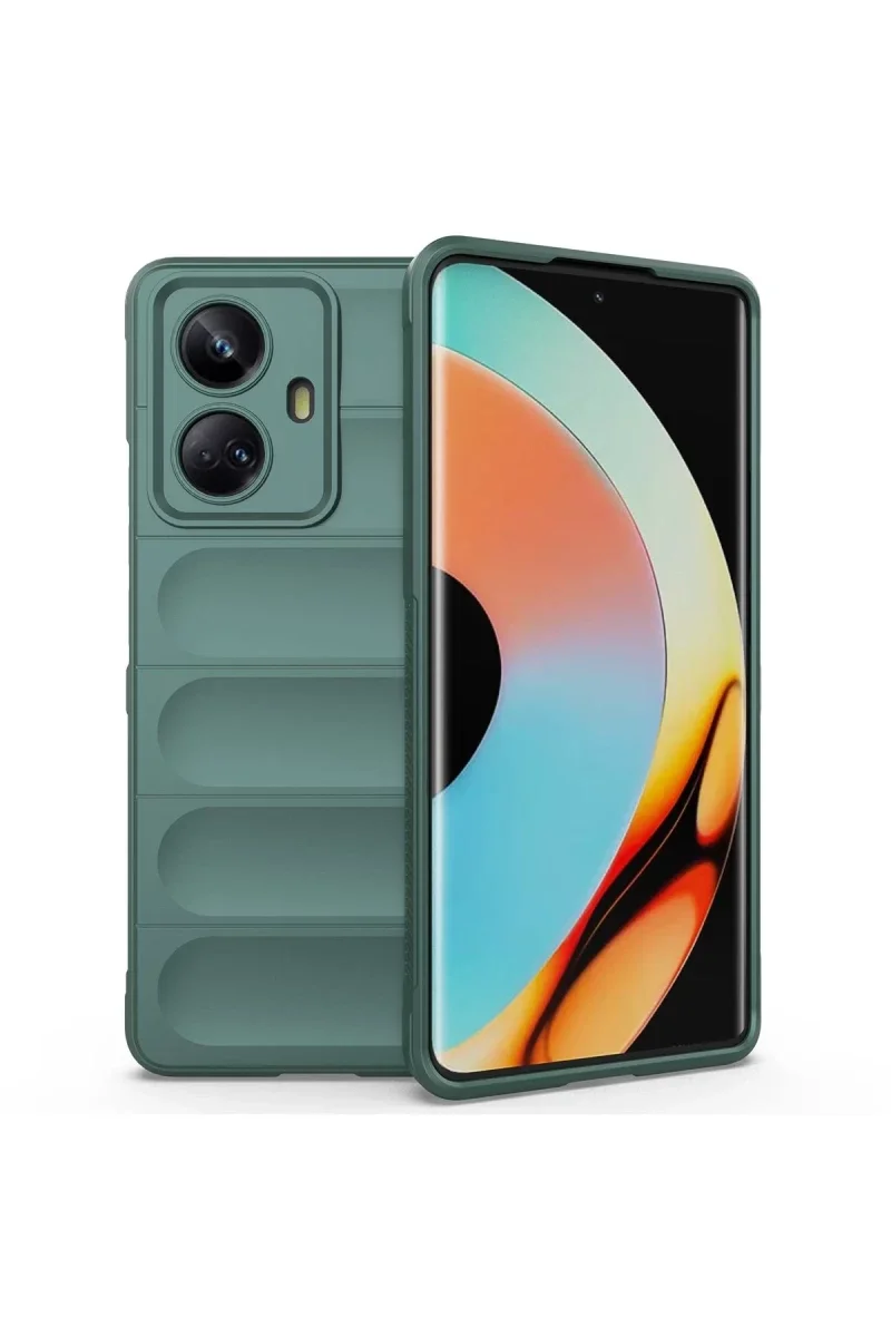 Realme 10 Pro 5G Kılıf Optimum Silikon - Koyu Yeşil Fiyatı, Yorumları ve Özellikleri