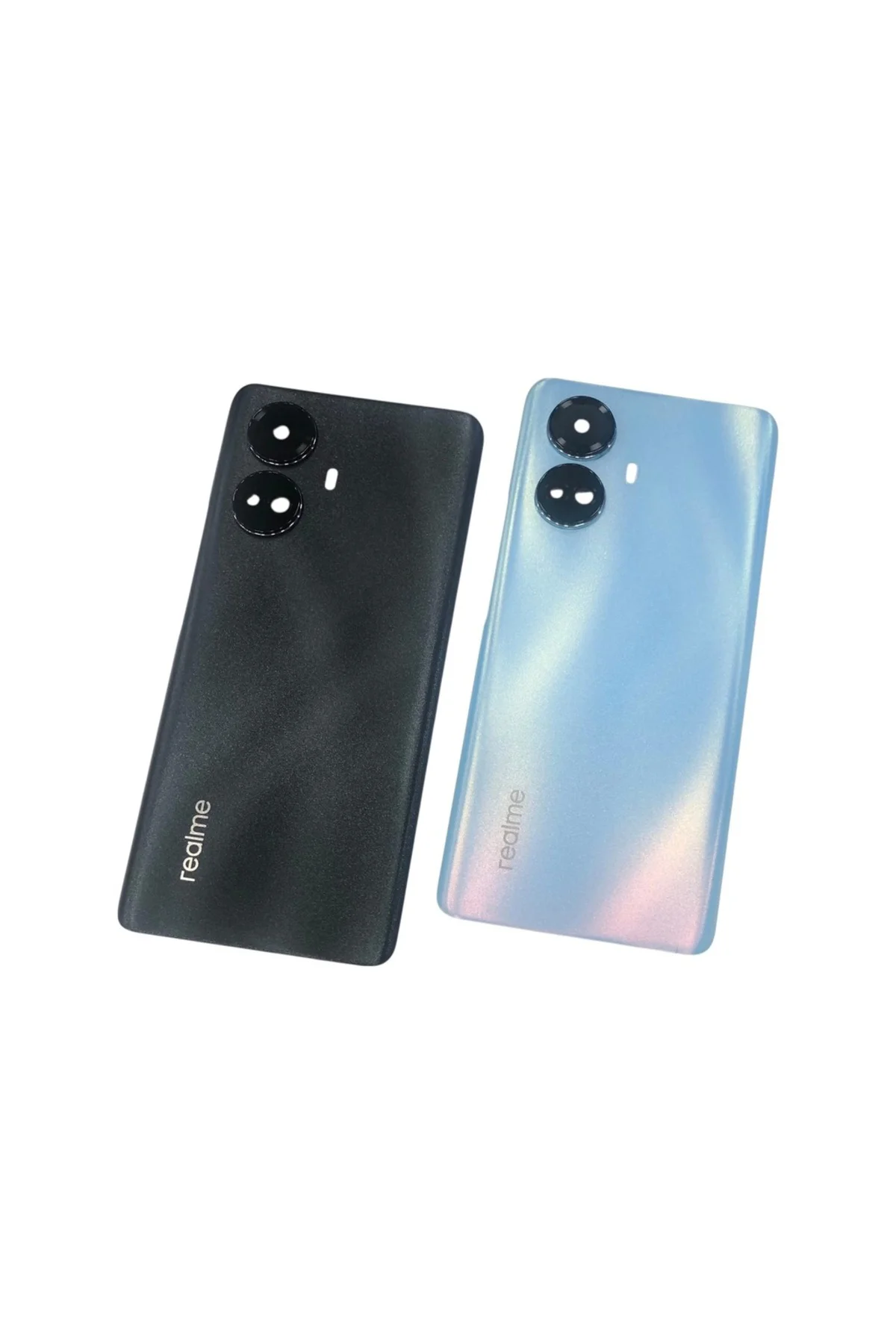 Realme 10 Pro Arka Kapak Pil Kapağı Full Mavi