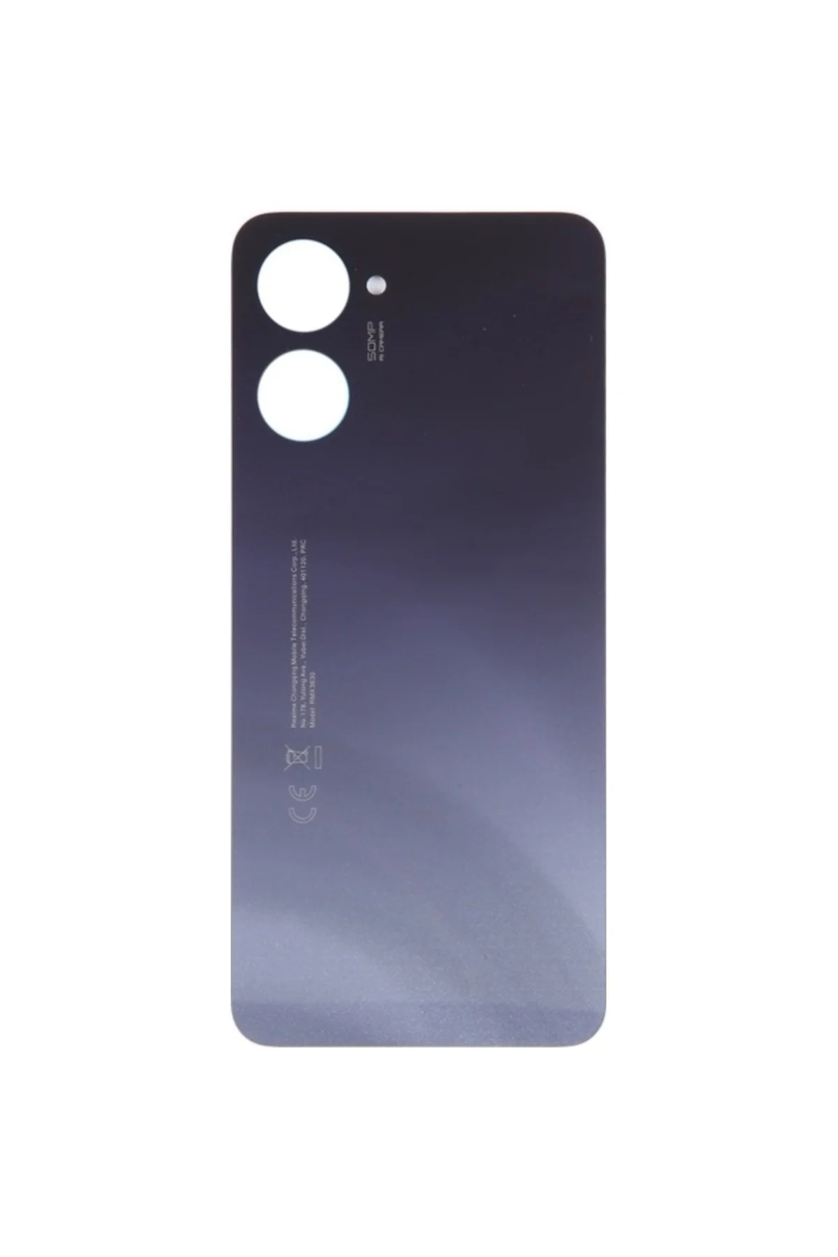 Realme 10 Uyumlu Pil Arka Kapağı Beyaz