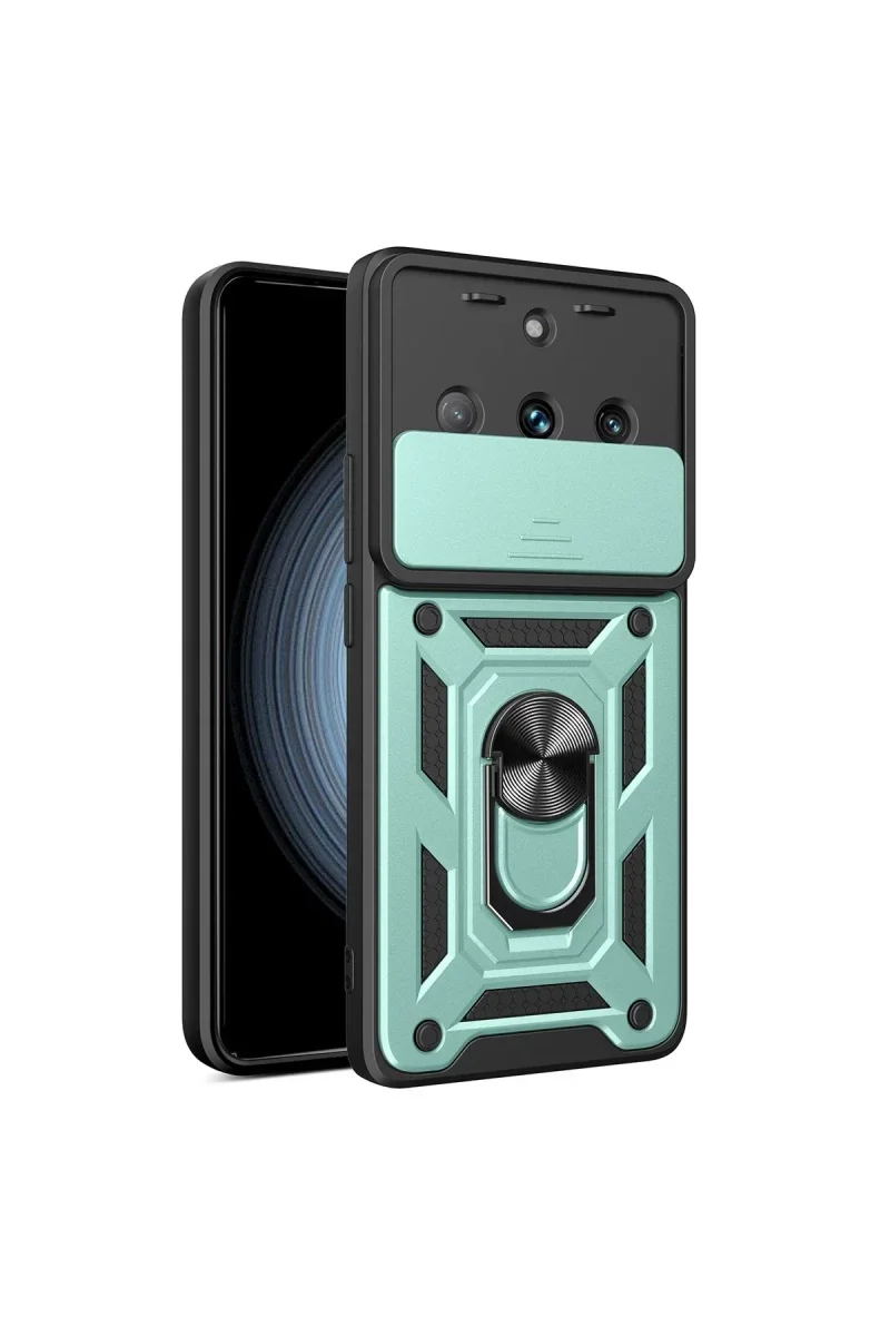 Realme 11 Pro Kılıf Pars Lens Yüzüklü Silikon - Yeşil Fiyatı, Yorumları ve Özellikleri