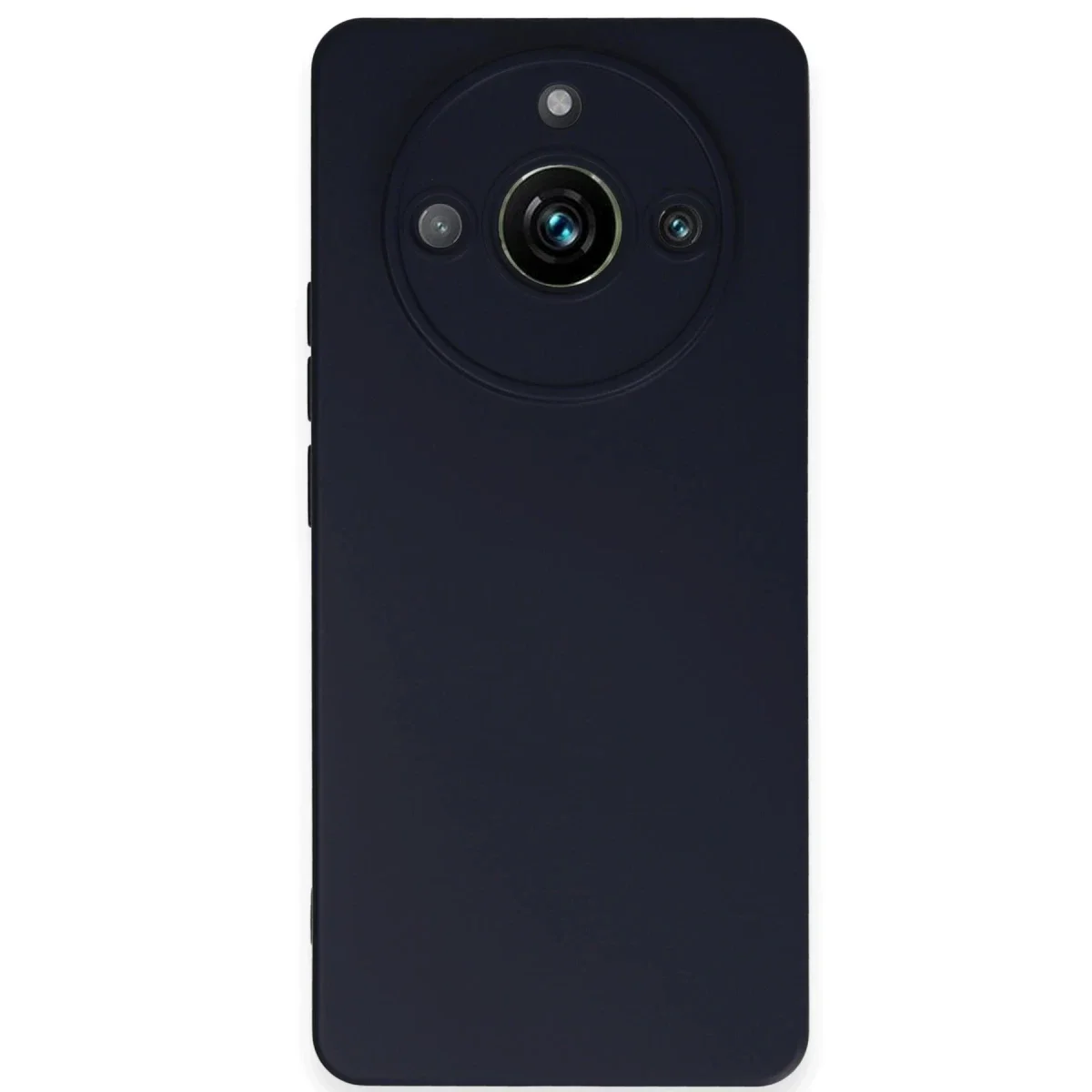 Realme 11 Pro Kılıf Nano içi Kadife Silikon - Lacivert