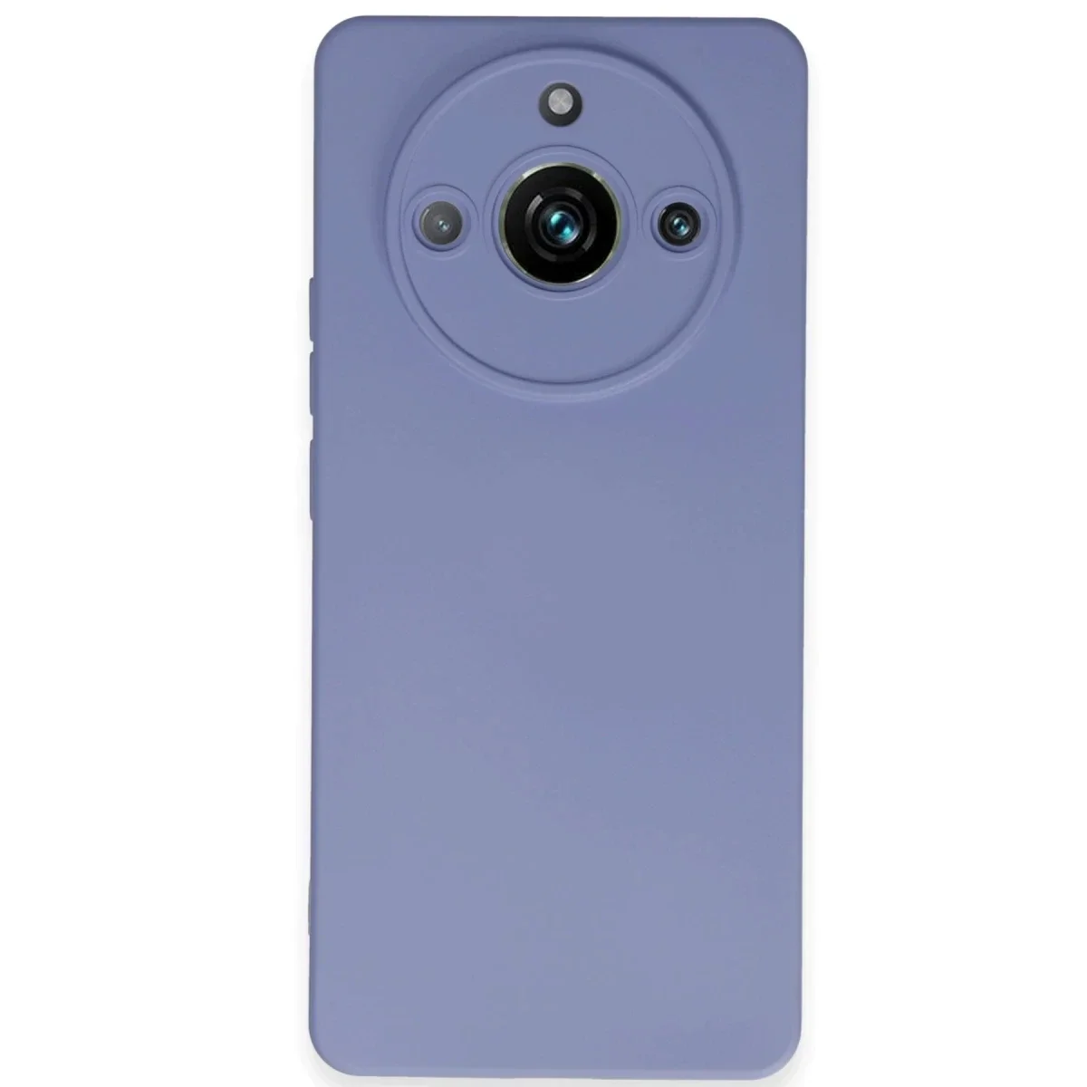 Realme 11 Pro Kılıf Nano içi Kadife Silikon - Lila