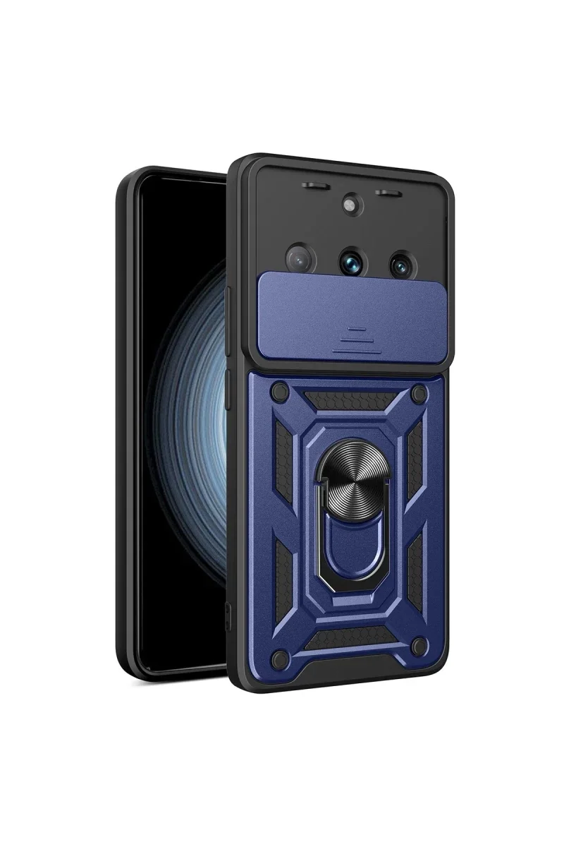 Realme 11 Pro Kılıf Pars Lens Yüzüklü Silikon - Lacivert Fiyatı, Yorumları ve Özellikleri