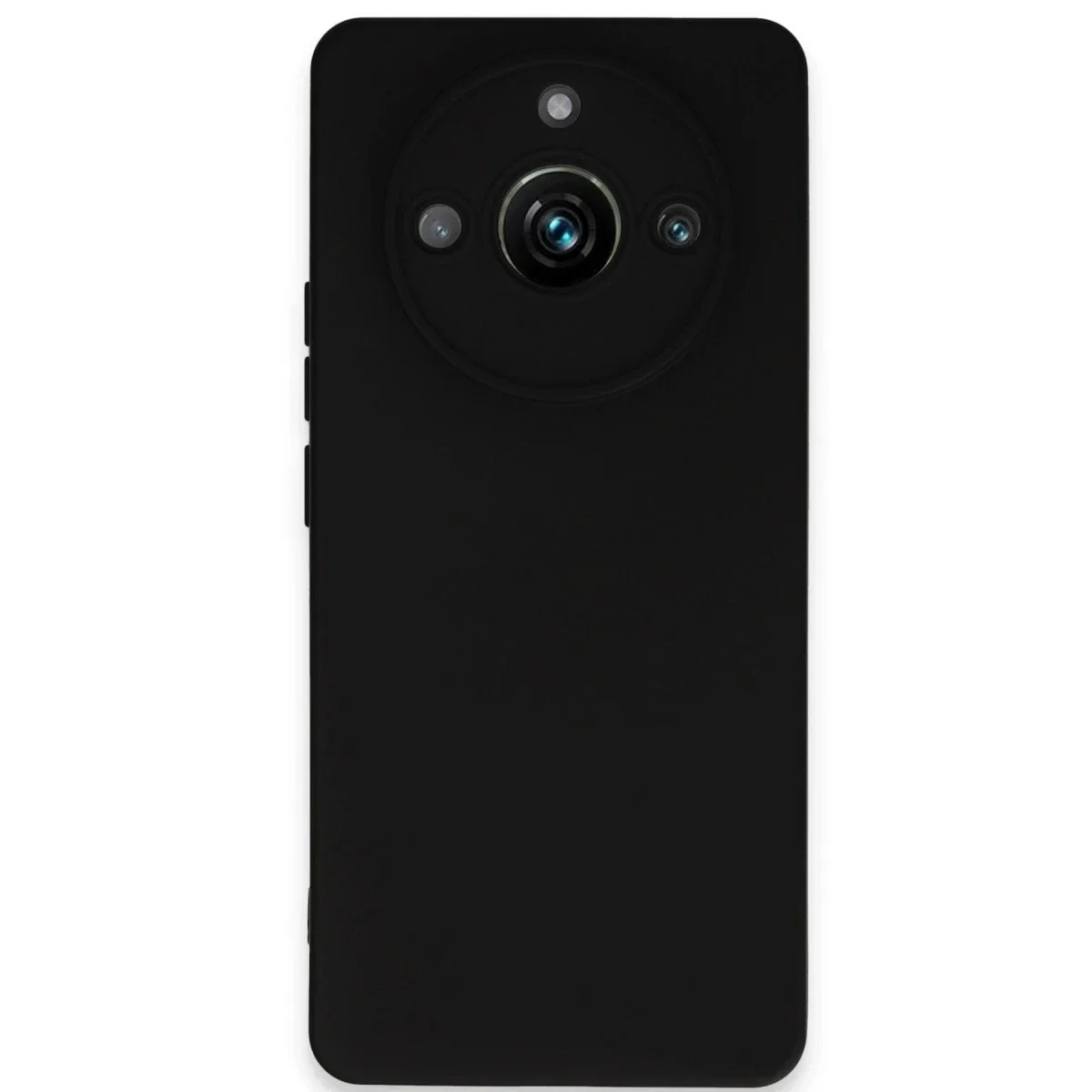 Realme 11 Pro Kılıf Nano içi Kadife Silikon - Siyah