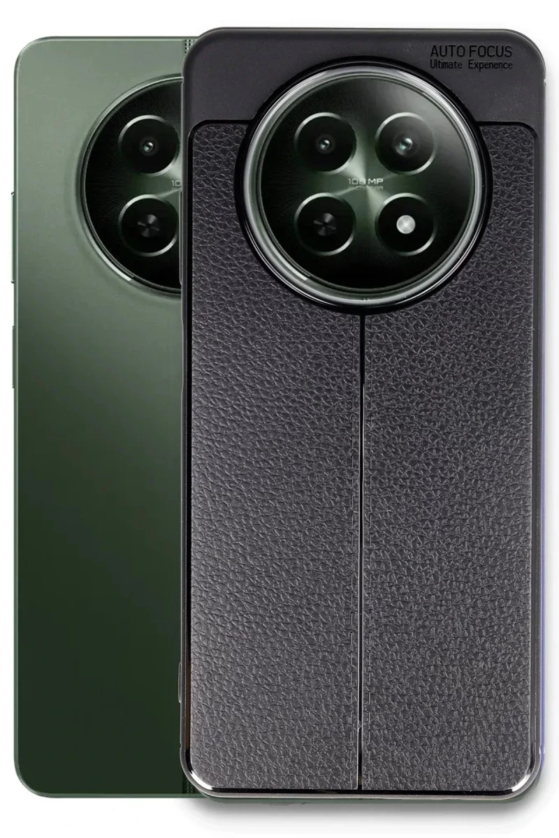 Realme 12 5G Kılıf Auto Focus Kapak - Siyah Realme 12 5G Kılıf Auto Focus Kapak - Siyah