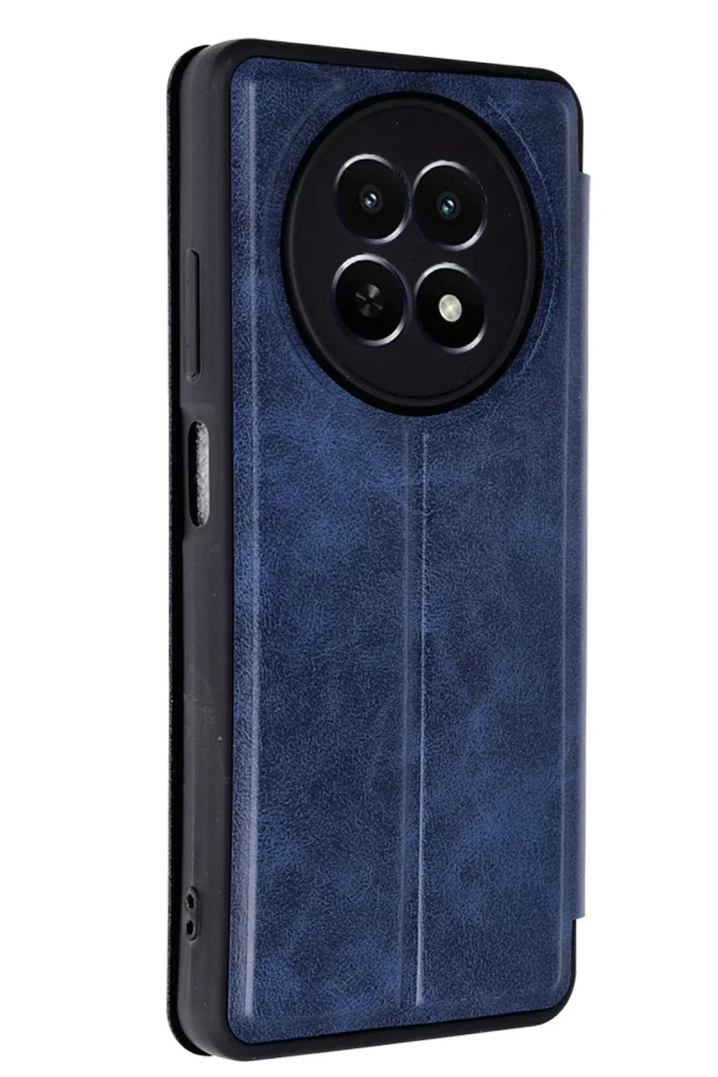 Realme 12 5G Kılıf Flip Cover - Lacivert