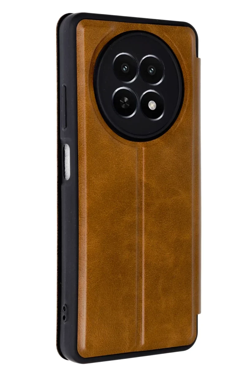 Realme 12 5G Kılıf Flip Cover - Taba Realme 12 5G Kılıf Flip Cover - Taba