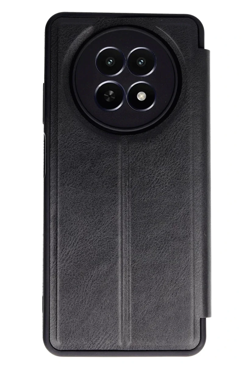Realme 12 5G Kılıf Flip Cover - Siyah Realme 12 5G Kılıf Flip Cover - Siyah