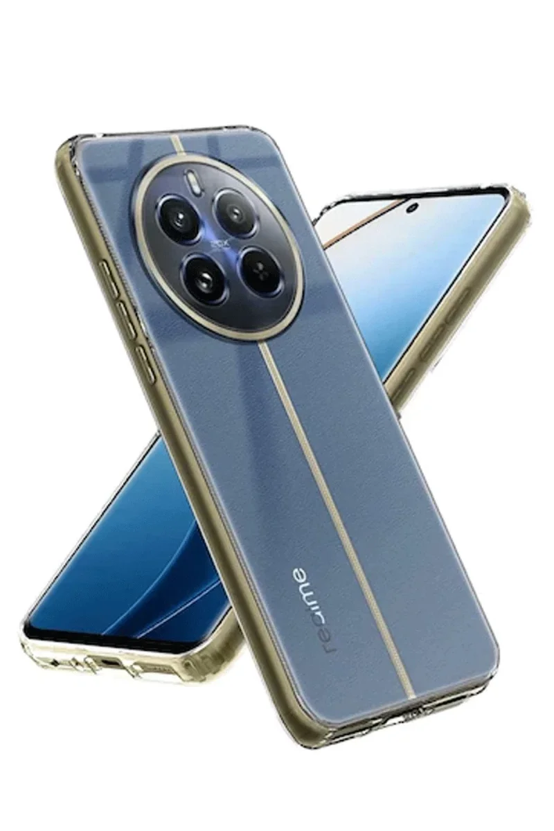 Realme 12 5G Kılıf Lüx Şeffaf Silikon Realme 12 5G Kılıf Lüx Şeffaf Silikon