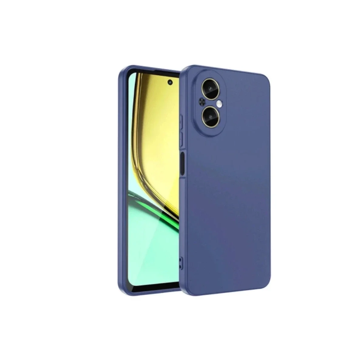 Realme 12 Lite Kılıf First Silikon - Lacivert Realme 12 Lite Kılıf First Silikon - Lacivert