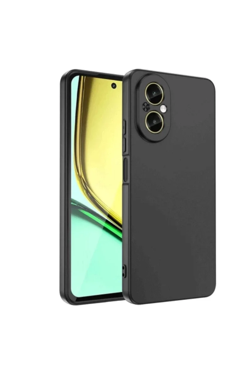 Realme 12 Lite Kılıf First Silikon - Siyah Realme 12 Lite Kılıf First Silikon - Siyah
