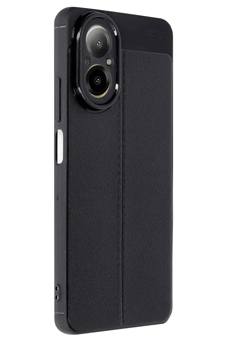 Realme 12 Lite Kılıf Auto Focus Kapak - Siyah