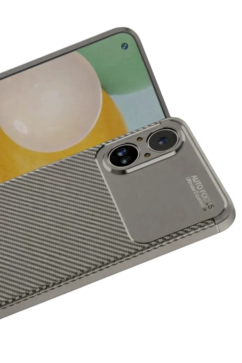 Realme 12 Lite Kılıf Auto Focus Karbon Kapak - Gri Fiyatı, Yorumları ve Özellikleri