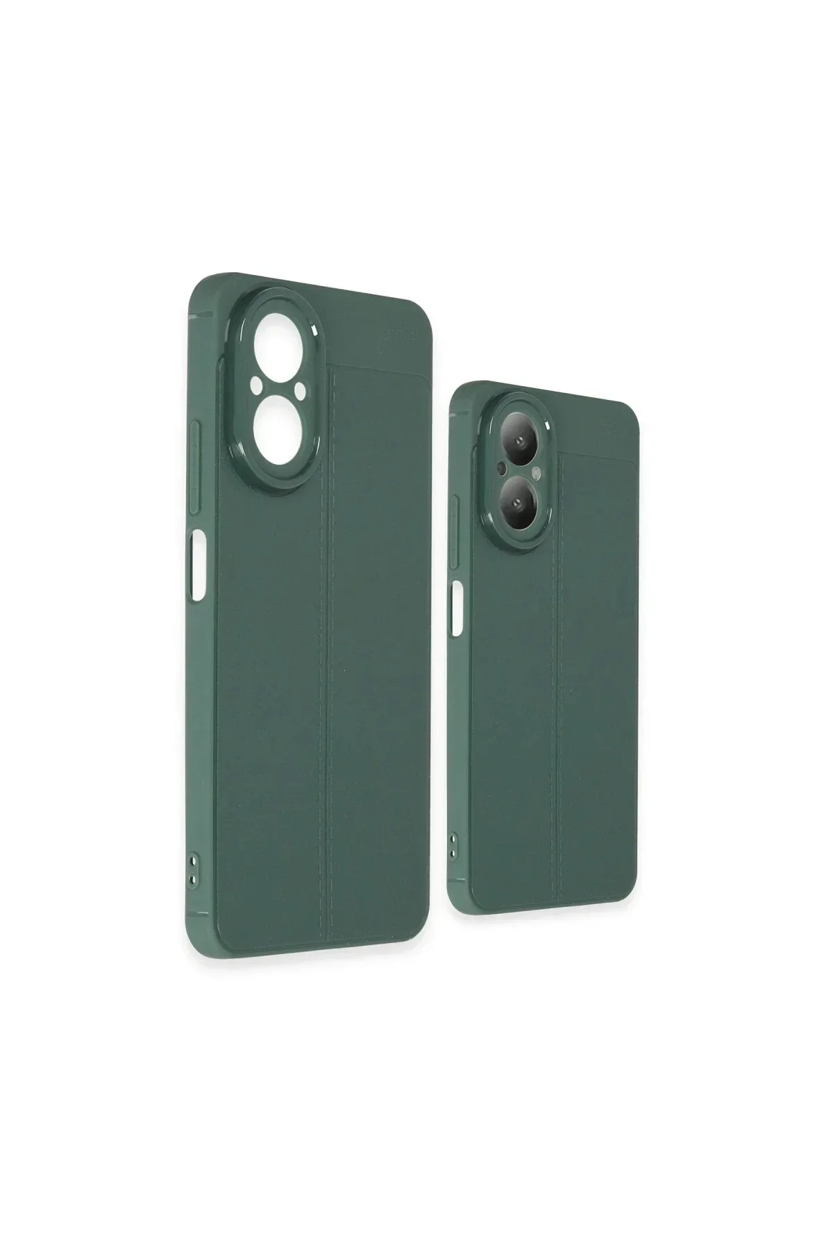 Realme 12 Lite Kılıf Auto Focus Kapak - Koyu Yeşil Realme 12 Lite Kılıf Auto Focus Kapak - Koyu Yeşil