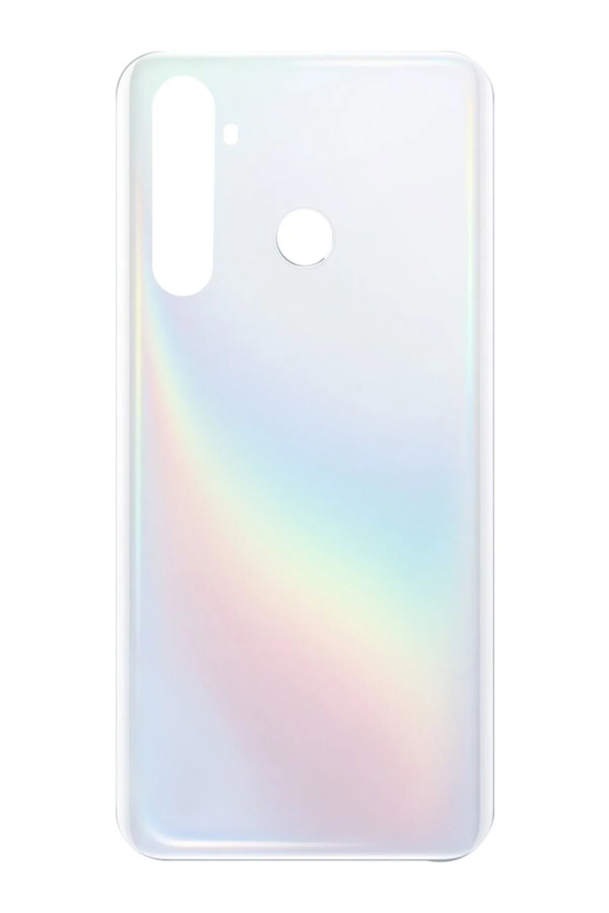 Realme 5 Pro Uyumlu Batarya Kapağı Mavi