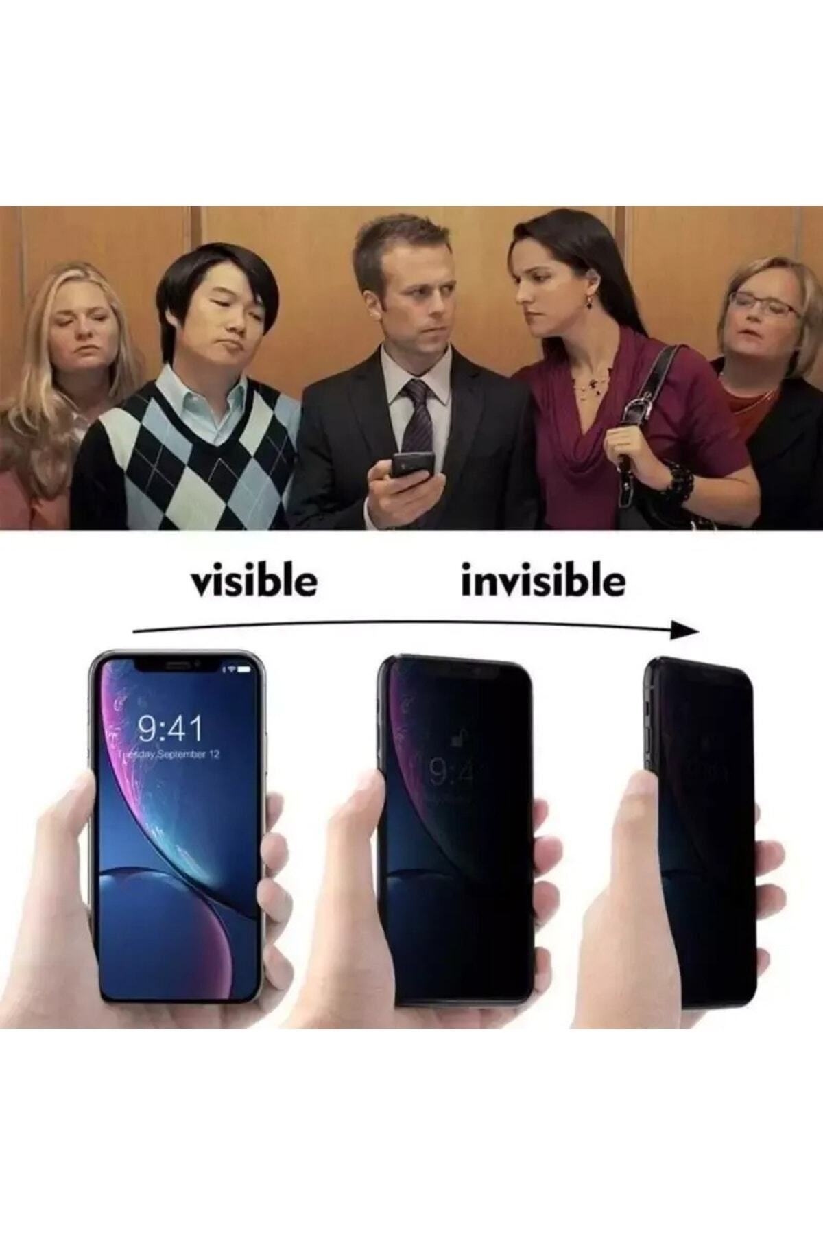 Realme 5i / 6i Tam Kaplayan Hayalet Seramik Ekran Koruyucu Kırılm