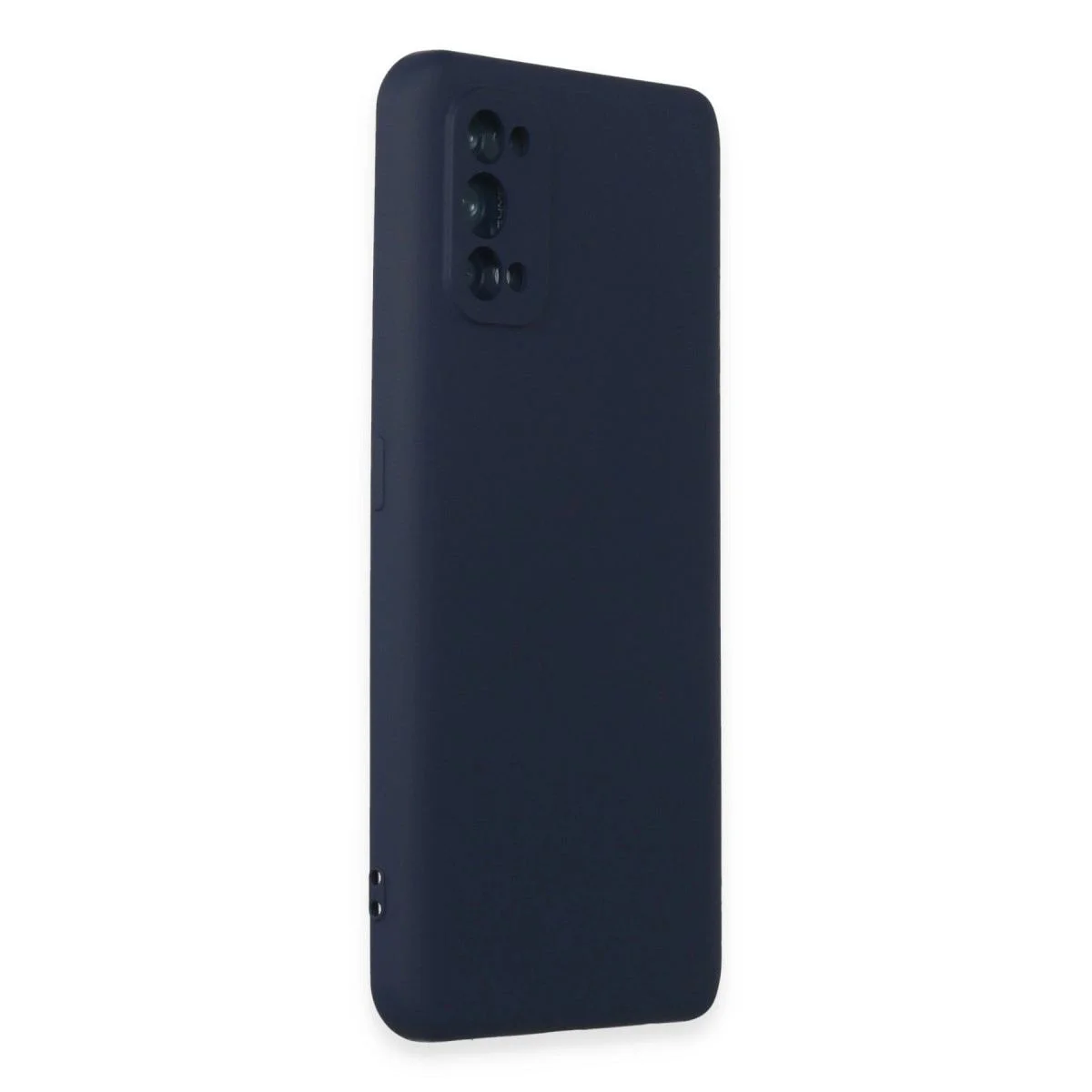 Realme 7 Pro ile Uyumlu Nano İçi Kadife Silikon Kılıf - Lacivert | Yerli Üretim Fiyatı, Yorumları ve Özellikleri