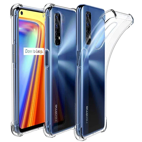 Realme 7 Silikon Kılıf - Darbeye Dayanıklı Anti-Drop Shockproof