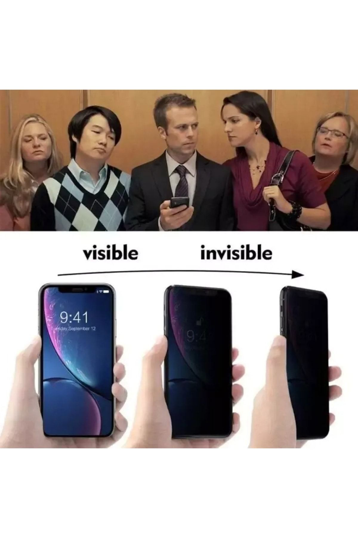 Realme 8 Pro Tam Kaplayan Hayalet Seramik Ekran Koruyucu Kırılmaz
