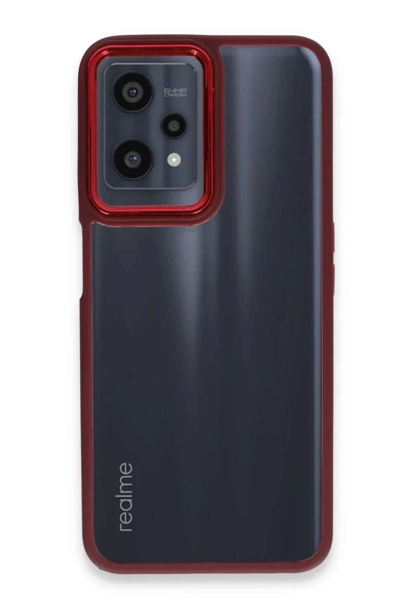 Realme 9 Pro 5G Kılıf Dora Kapak - Kırmızı