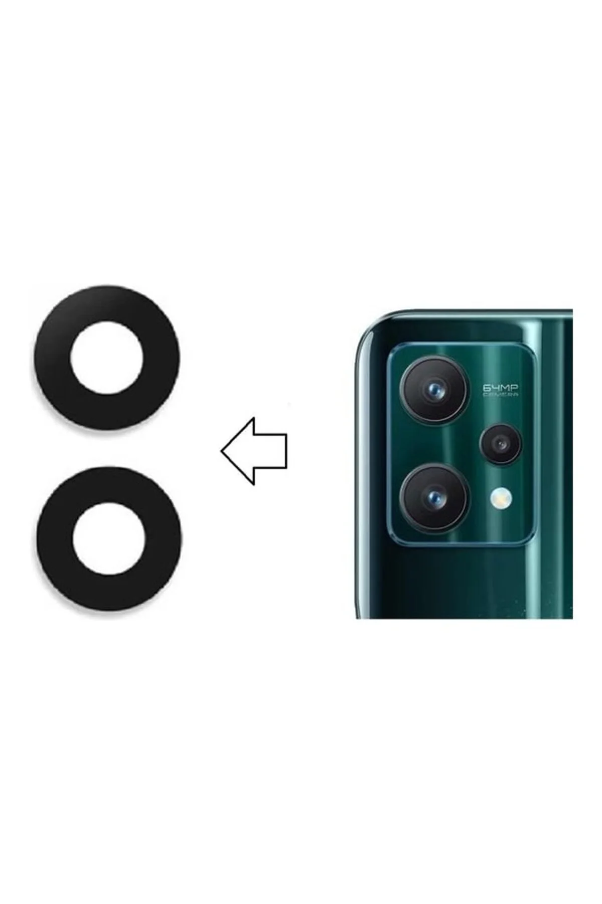 Realme 9 Pro 5g Uyumlu Kamera Camı