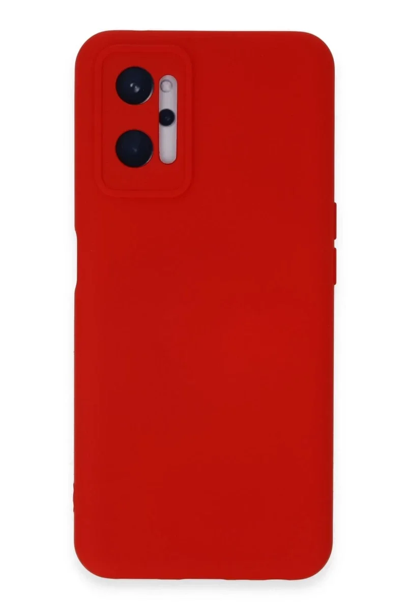 Realme 9i 4G Kılıf Nano içi Kadife Silikon - Kırmızı Fiyatı, Yorumları ve Özellikleri