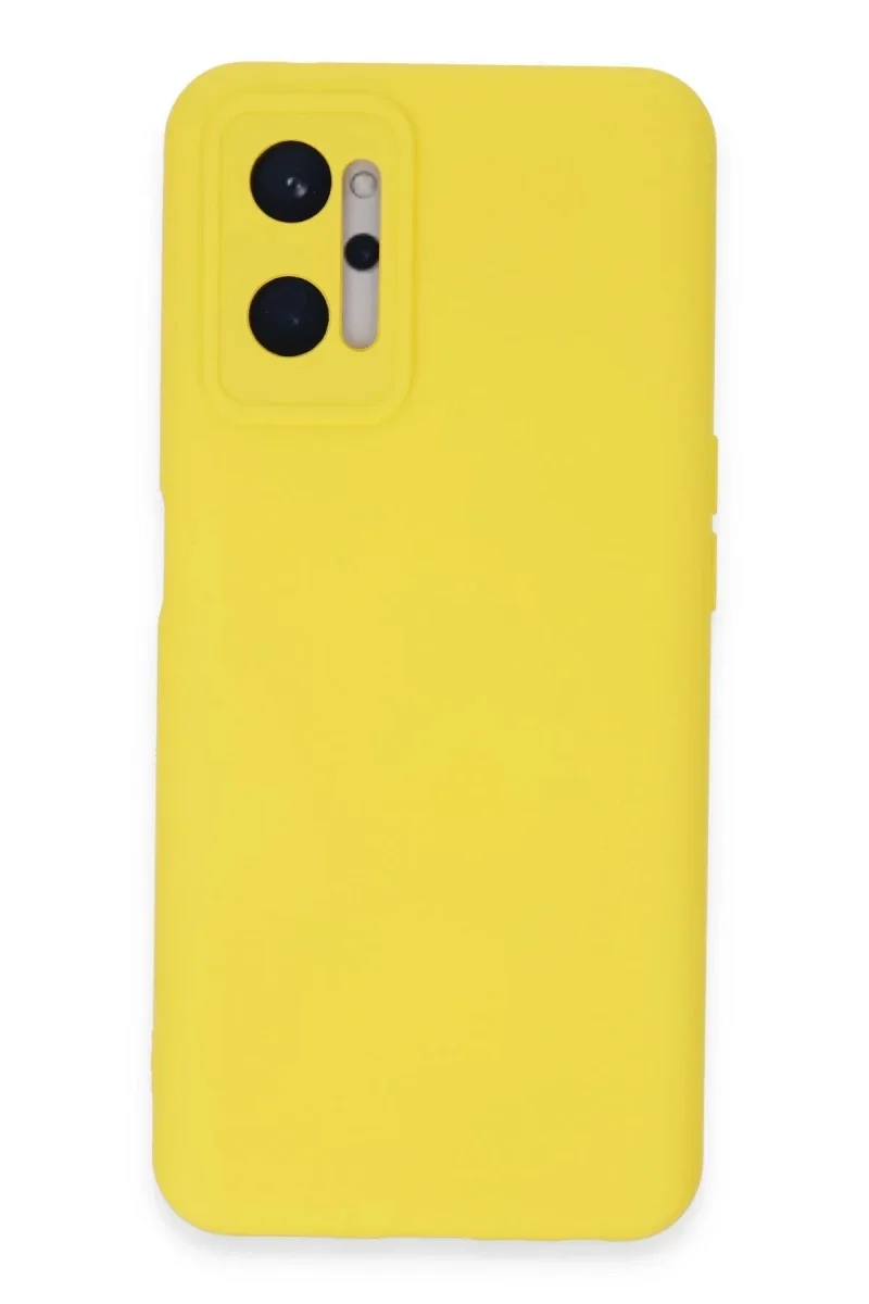 Realme 9i 4G Kılıf Nano içi Kadife Silikon - Sarı Fiyatı, Yorumları ve Özellikleri