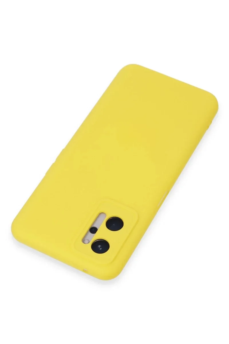 Realme 9i 4G Kılıf Nano içi Kadife Silikon - Sarı Fiyatı, Yorumları ve Özellikleri