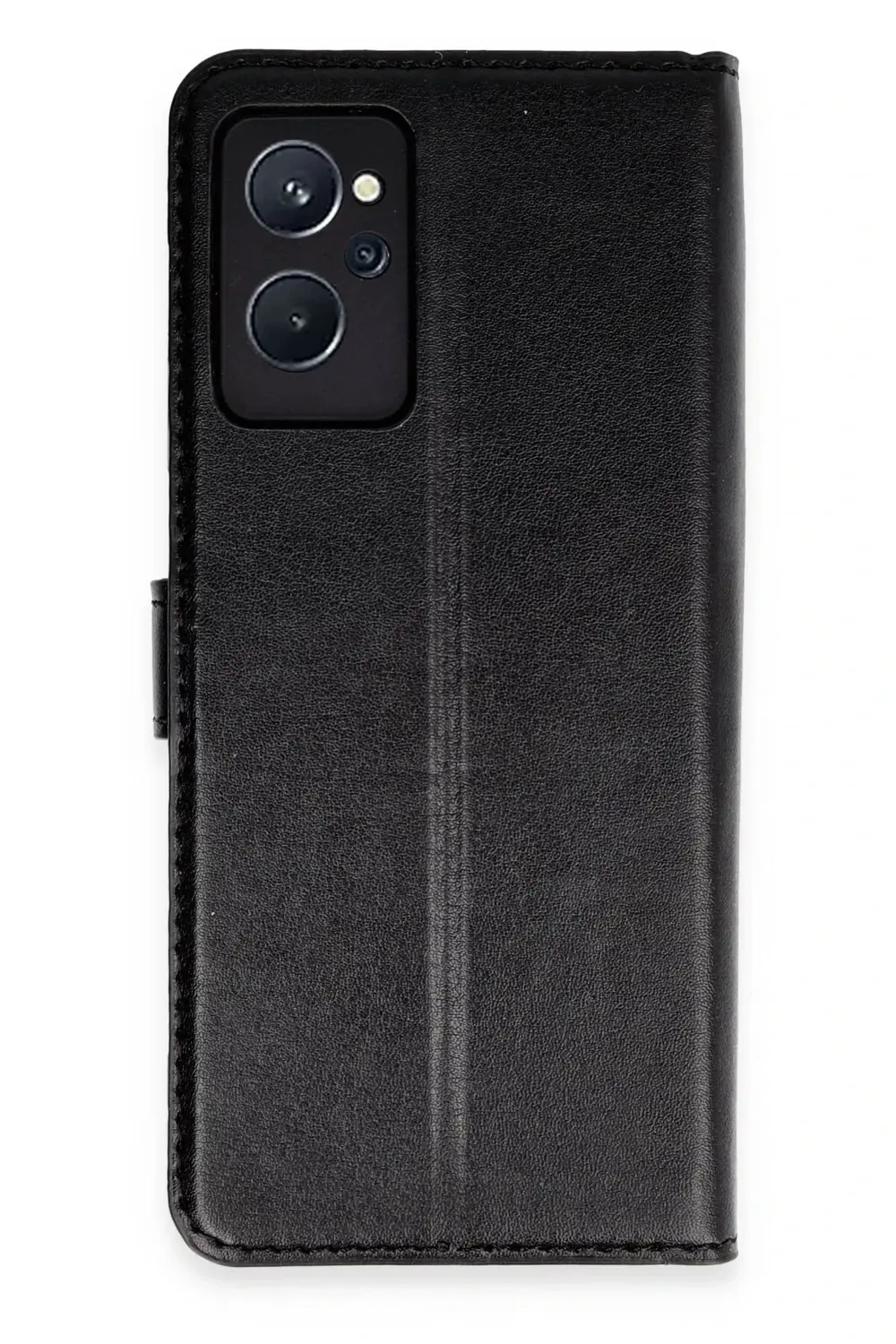 Realme 9i 4G Trend S Plus Kapaklı Kılıf - Siyah-(5796)