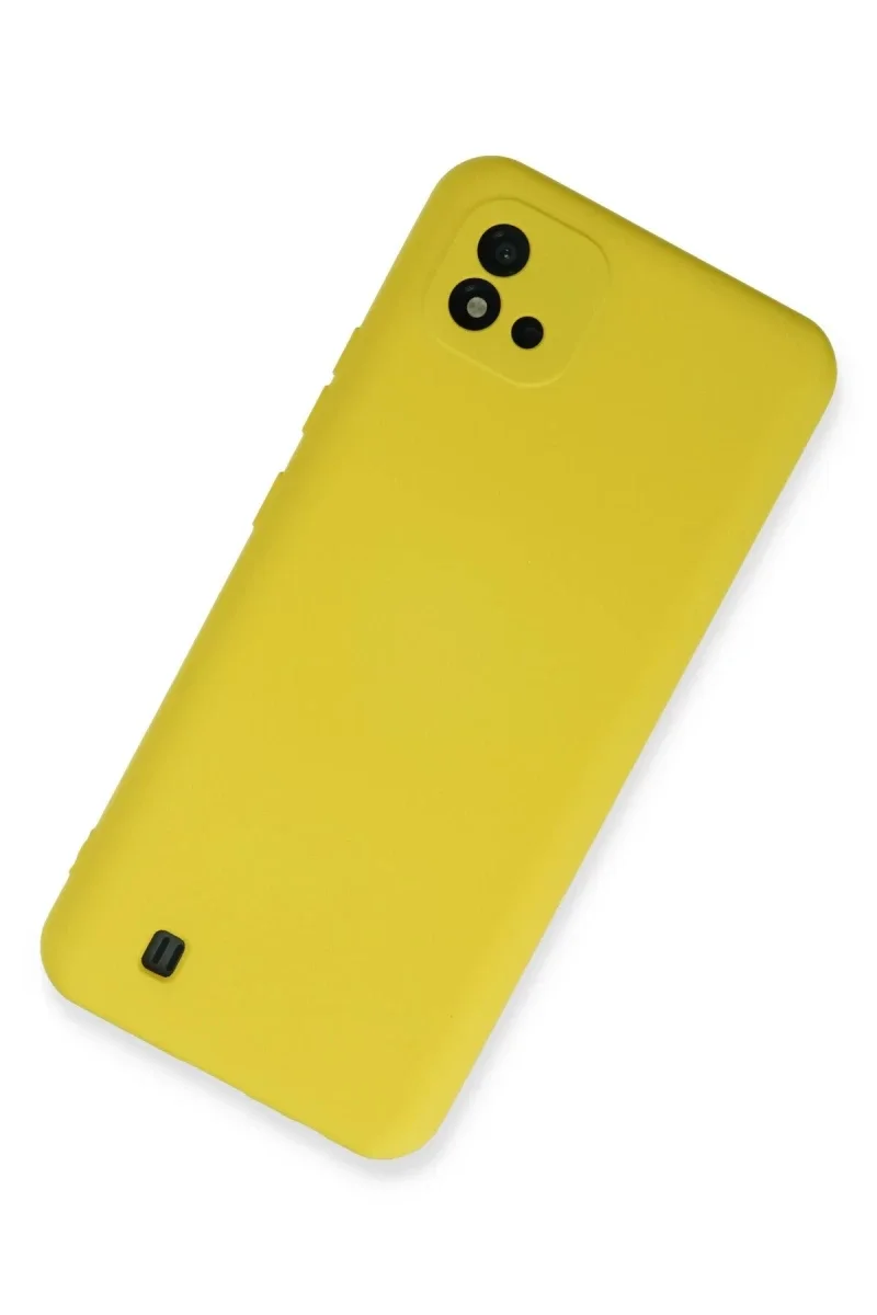 Realme C11 2021 Kılıf Nano içi Kadife Silikon - Sarı Fiyatı, Yorumları ve Özellikleri