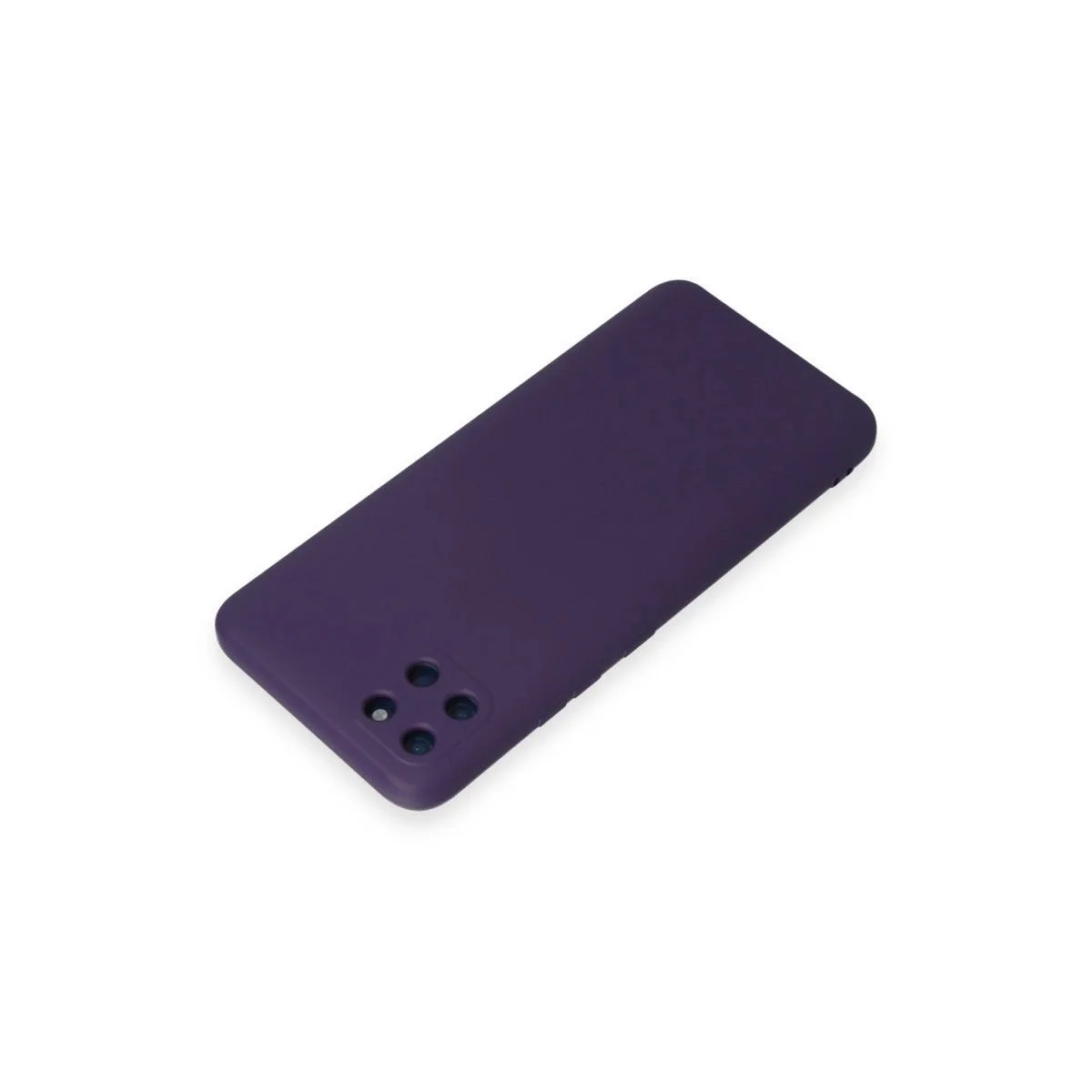 Realme C11 ile Uyumlu Nano İçi Kadife Silikon Kılıf - Mor Realme C11 ile Uyumlu Nano İçi Kadife Silikon Kılıf - Mor