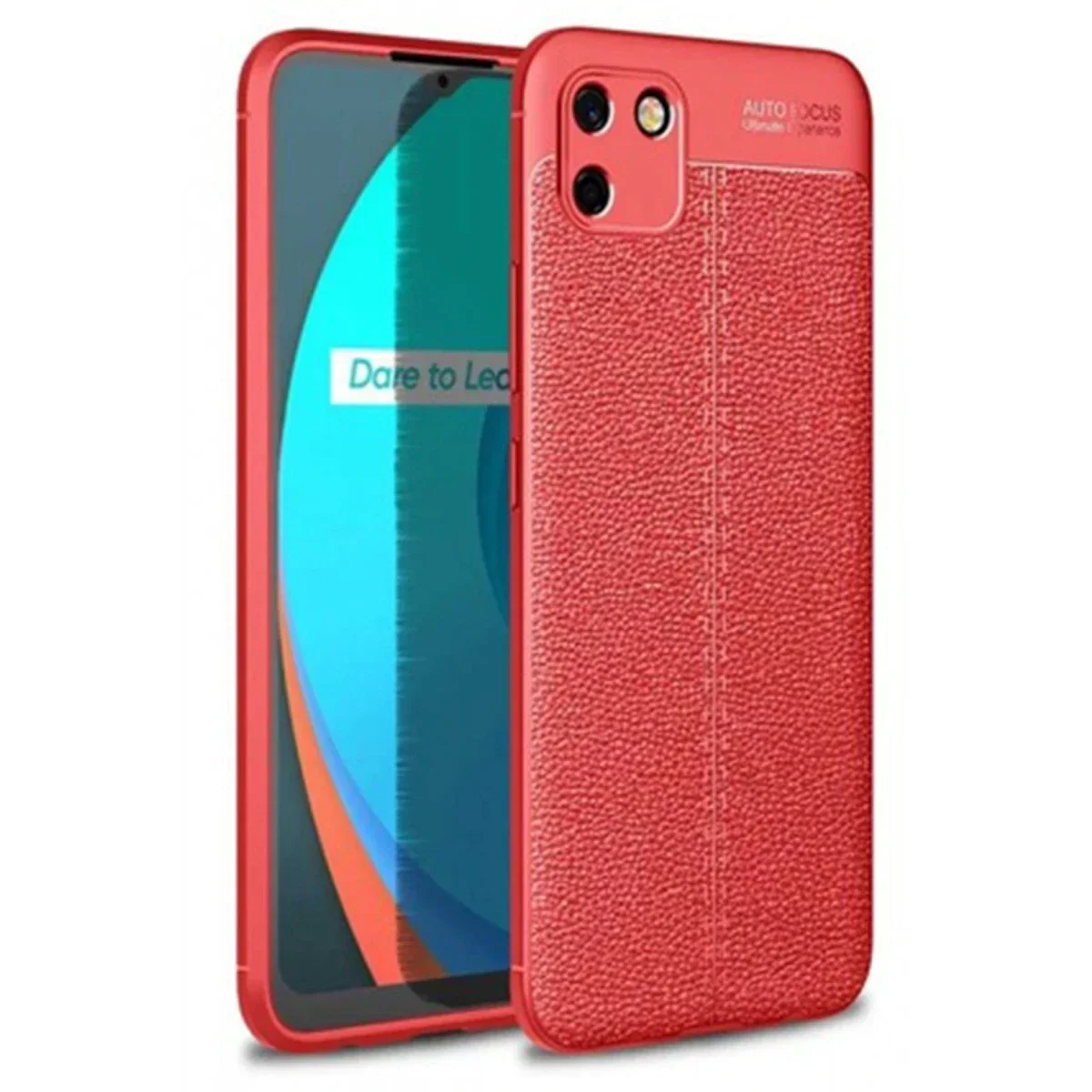 Realme C11 Kılıf Auto Focus Kapak - Kırmızı Fiyatı, Yorumları ve Özellikleri