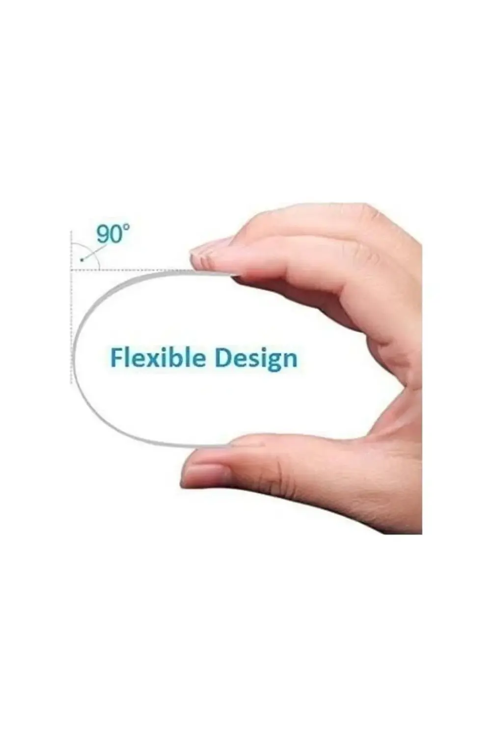 Realme C15  Ekran Koruyucu Kısa Temperli Esnek Nano Bükülebilen 9