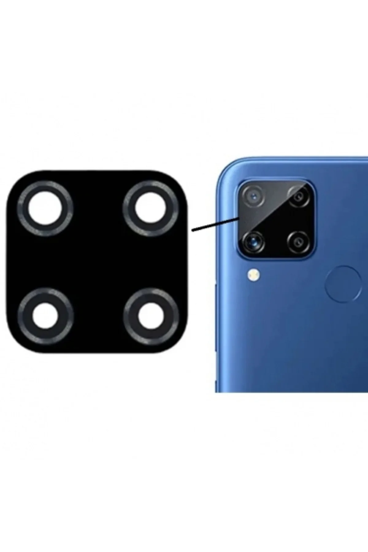 Realme C15 Kamera Lens Camı