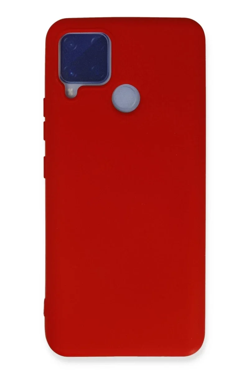 Realme C15 Kılıf Nano içi Kadife Silikon - Kırmızı Fiyatı, Yorumları ve Özellikleri